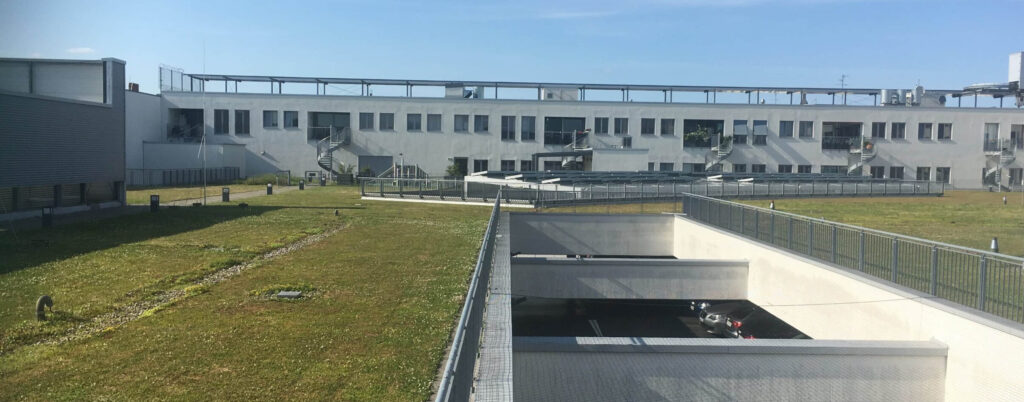 Wohnungen mit Zugang zum begrünten Dach der Wilmersdorfer Arcaden.