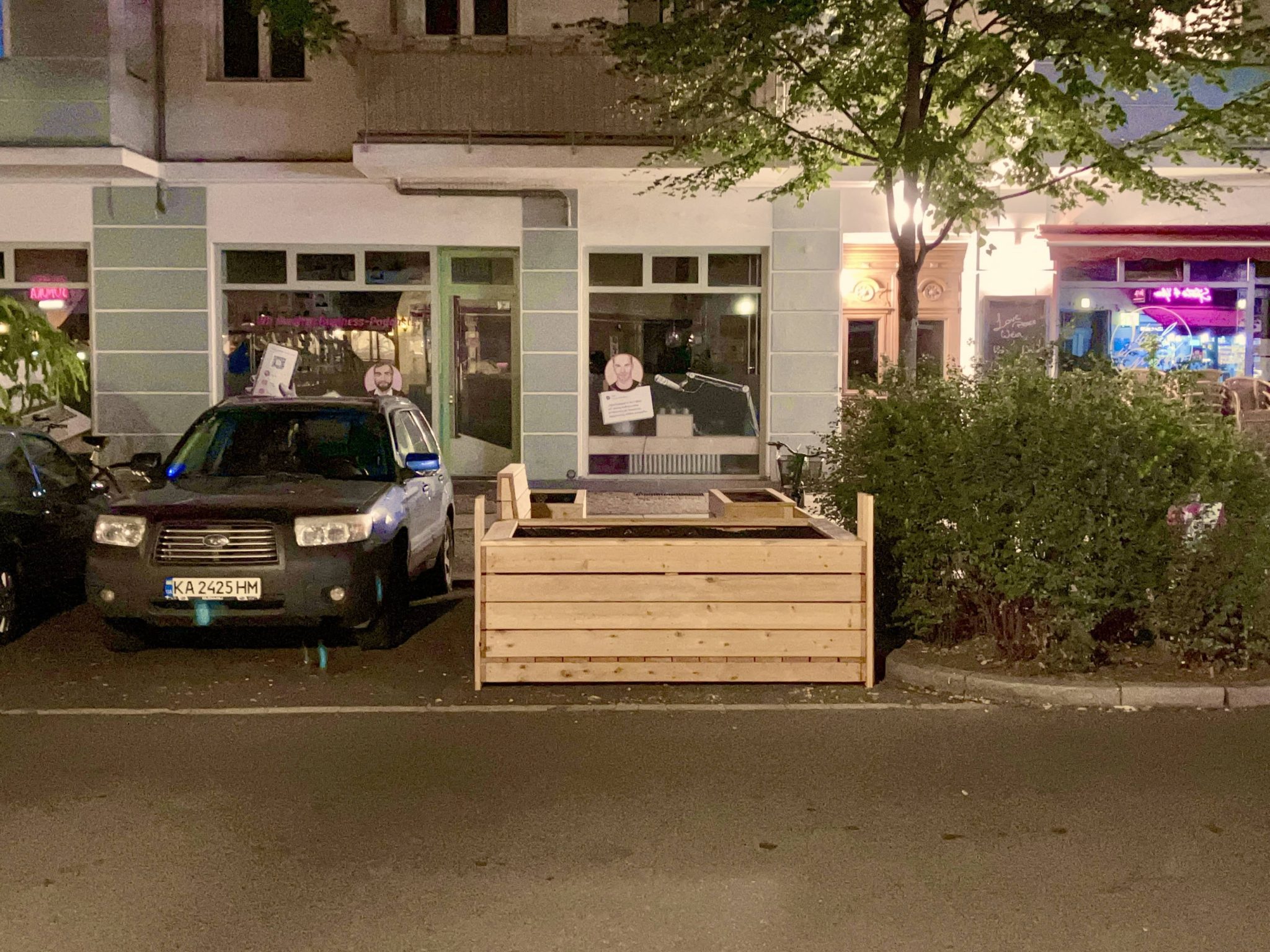 Krumme Straße 58 – Parklet