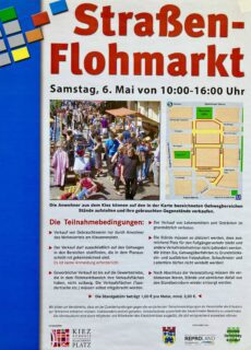 Flohmarkt-Plakat