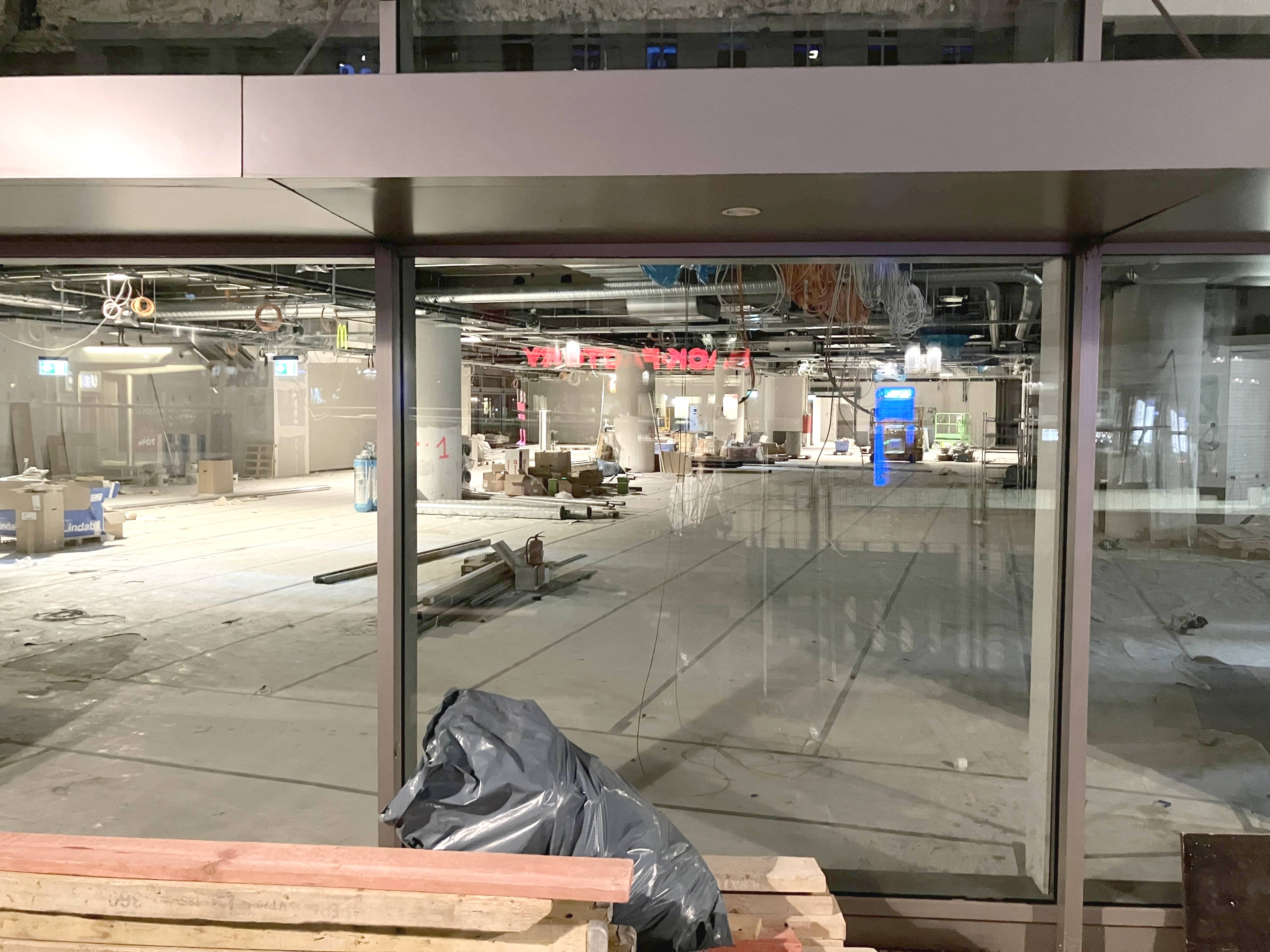 Baustelle Rewe KantCenter. (2)